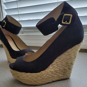 JustFab Wedge Platform Shoes Size 7 Brand New